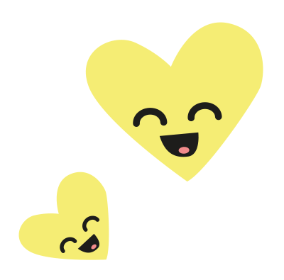 hearts-yellow